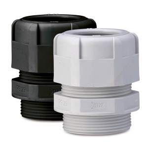 PRESETUPE DIN NYLON · FILET PG · IP68 · CU FLANȘĂ