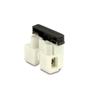 BLOCURI TERMINALE MULTIWAY · NYLON · DE LA 1 LA 5 CĂI · CU SUPORT PENTRU SIGURANȚE · SERIA M097 CU PROTECȚIE PENTRU CABLURI