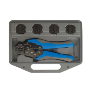 KIT · CLEȘTE DE SERTIZARE AUTOMAT + 5 MATRIȚE