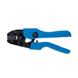 CLEȘTE DE SERTIZARE · CU REDUCȚIE · PENTRU TERMINALE PLATE NEIZOLATE TIP STEAG · 1÷2.5
