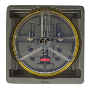 TĂIETOR CIRCULAR REGLABIL CU PROTECȚIE TRANSPARENTĂ PENTRU PRAF